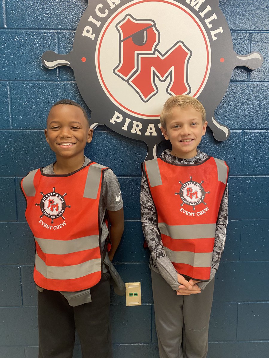 Jessica Henderson (@mrshenderson73) on Twitter photo Our Pirate Council supported our community in style! Thank you <a href="/bmorrell87/">Benji Morrell</a> for the vests!
Check out the halls for our pirate council, pirate mascots, and little lights in their new event crew vests! 🦺🦺🦺
#leaderinme <a href="/PickettsMillES/">Pickett's Mill ES 🏴☠️⚓️☠️🦜</a> Our Pirate Council supported our community in style! Thank you <a href="/bmorrell87/">Benji Morrell</a> for the vests!
Check out the halls for our pirate council, pirate mascots, and little lights in their new event crew vests! 🦺🦺🦺
#leaderinme <a href="/PickettsMillES/">Pickett's Mill ES 🏴☠️⚓️☠️🦜</a>