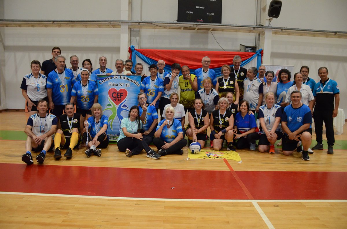 ➡️Juegos Deportivos Misioneros 🔴🔵⚪

Los Adultos Mayores también compitieron y disfrutaron de las Finales Provinciales.

➕ℹ️▶️deportes.misiones.gob.ar/los-adultos-ma…