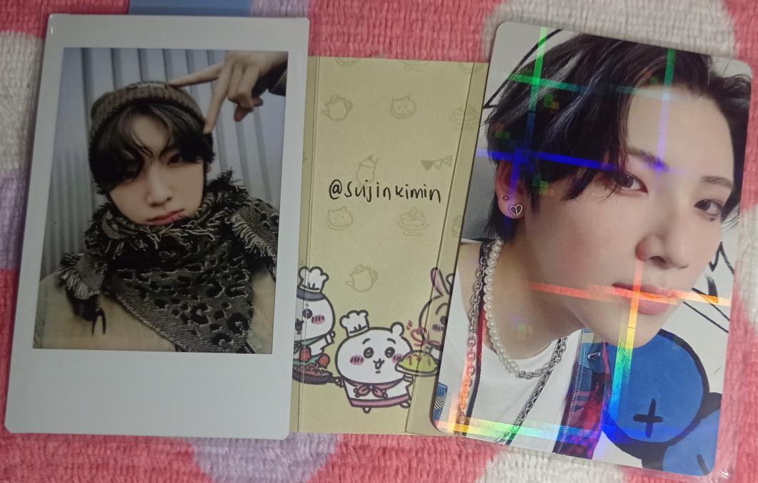SujinKimin's tweet photo. WTS lfb

Yuma
FH:NOW wev jp POB limited
FPP ver 2 pola

Set for 1100 PHP

andteam K fuma ej Nicholas yuma Jo harua Taki maki https://t.co/NXLFbrI6ne