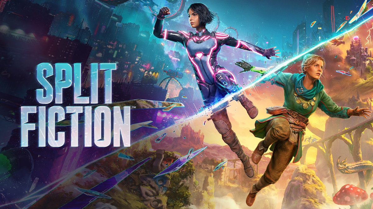 TheGamerAz's tweet photo. Split Fiction - Official Reveal Trailer 4K https://t.co/uZ05hYpPdm via @YouTube @YouTubeGaming @PlayStation @Xbox @EA #Youtube #YoutubeGaming #Playstation #Playstation5 #PS5 #Xbox #PC #splitfiction #TheGameAwards #Gaming https://t.co/sVmN8iWPqy