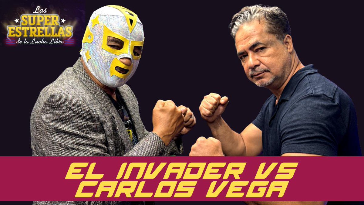 Transfor_Ortiz's tweet photo. El one on one más controversial de todos: @elinvader1 vs @elcanallavega .  Aquí el Invader #1 dice  que le gustó y sobre todo QUE NO LE GUSTÓ de la película y como se presentó el tema de Brody. También habló de demandas y traiciones. hoy a las 7:15 pm en YouTube de @transforortiz https://t.co/rDd89gTUiO