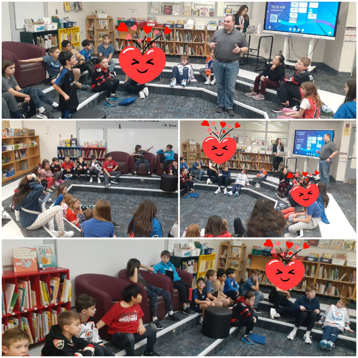 MsLewislearners's tweet photo. Thursday's SEP-excellent time to celebrate the success of the Christmas market sales & reflect & discuss what we noticed & learned about effective communication & reading body language.Thank you, Mr. Mosley for all your support & guidance. #ocsbSEP @StJamesOCSB #OttawaTherapyDogs https://t.co/PrTckrMiW0