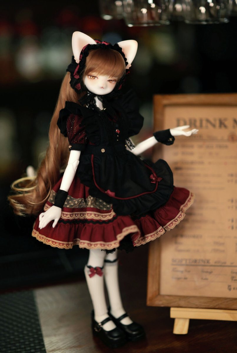 DOLK×DEAR MINE】🍽即納！5体限定🍽 「ANGELA cool ver. 注文の多い