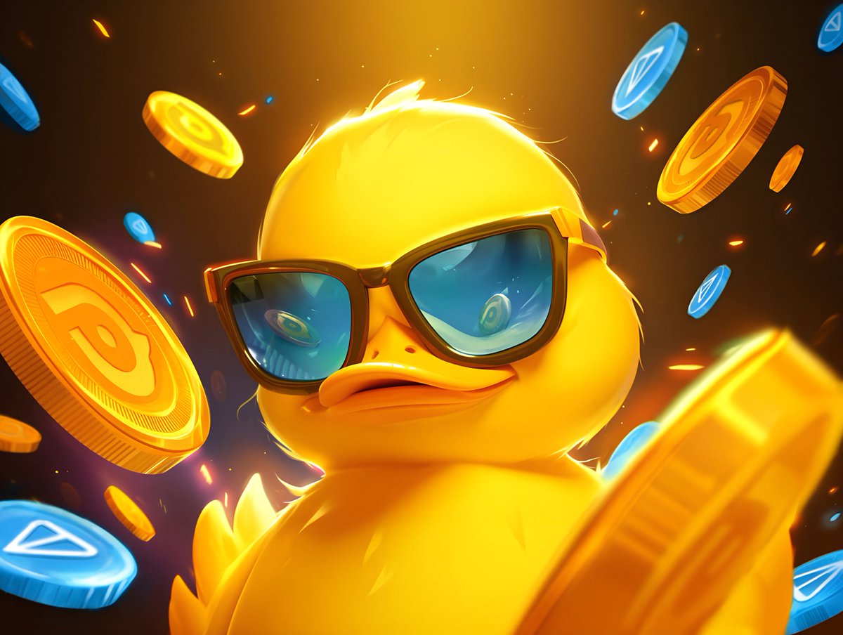 DuckxMyxDuck's tweet photo. DUCK × MY × DUCK now has over 300,000 active players! Each player can claim up to 3,500 TON! 🔥

Start playing now before all the ducks are taken!
👉https://t.co/NXhRdFNGug

#uck #dmd #crypto #btc #memetoken #nft #taptap #clicker #p2e #game #duckmyduck https://t.co/HpssnobroH