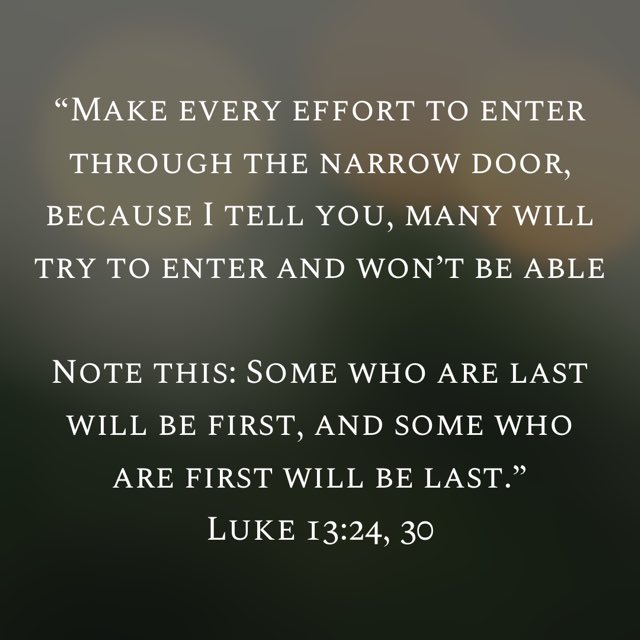 jasonbollinger's tweet photo. Preparing room is walking a narrow road. World wins are not God wins. If you feel last, lost or least, you are closer to God than you think. If you’re worth comes from crowds or earthly crowns, you’re possibly on the wrong road. #advent #luke13 #prepareHimroom https://t.co/QUa2QV9n0w