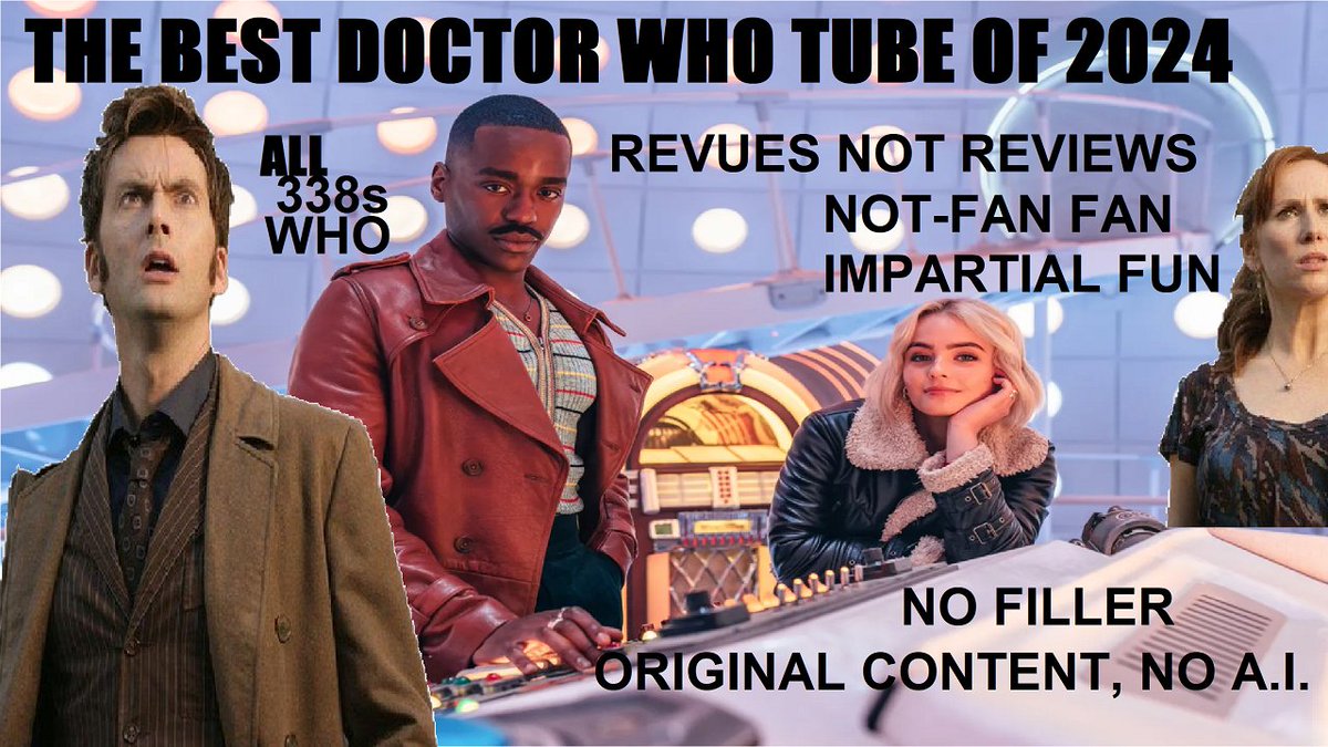 You have to ANNOUNCE your new video with excitement! Tell them its about DOCTOR WHO and unlike anything they've ever seen before!! A SPECIAL OCCASION PUBLICATION!! Yeh ok. Whatever. Just watch the forker. youtu.be/hc_pFx6SRGY