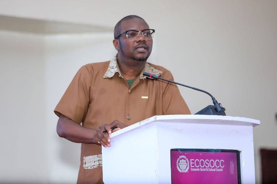 African Union ECOSOCC (@au_ecosocc) on Twitter photo 1/3 what you missed during our live ceremony of the Oath taking by the new <a href="/AU_ECOSOCC/">African Union ECOSOCC</a> leadership !
Head of Secretariat <a href="/WilCarew/">William Carew</a> congratulated the elected members, and reminded them the key principles they should adhere to including , accountability, responsibility, passion, 1/3 what you missed during our live ceremony of the Oath taking by the new <a href="/AU_ECOSOCC/">African Union ECOSOCC</a> leadership !
Head of Secretariat <a href="/WilCarew/">William Carew</a> congratulated the elected members, and reminded them the key principles they should adhere to including , accountability, responsibility, passion,