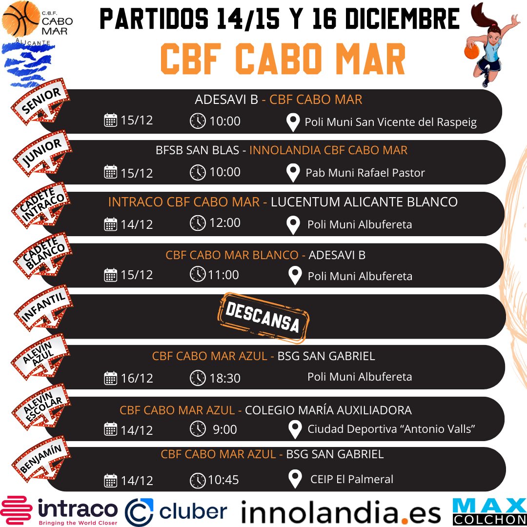 JORNADA DE ESTE FIN DE SEMANA