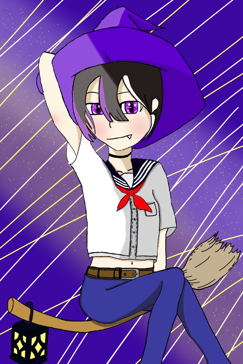 sirakami_ekaki's tweet photo. イリアムライバーのエスカさんという方のFAを描きました
魔女っ���しようでっせ、癖の集合体かも、
#ESmail #デジタルイラスト #ファンアート #ファンアート展示会 https://t.co/vLVh5pk6q4