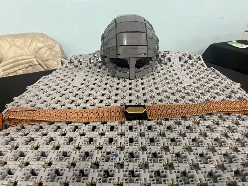 BricksMcGee's tweet photo. Our round up of Brick Lincs 2024 in Lincoln is on the blog. Featuring a great LEGO stadium by @FCSNOTSCounty and wearable Viking chain mail and helmet by Nicolas. 

https://t.co/aoWJOrJjov #lego #bricklincs #lincolnshire #legoshows https://t.co/MjNxnIWm8A