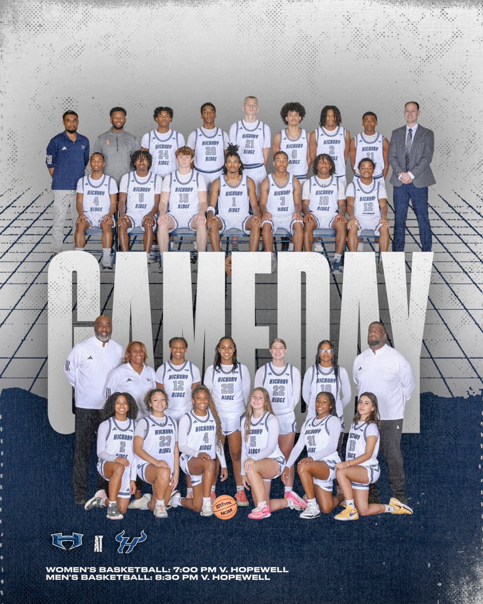 Game day come on out and support your men’s and women’s basketball team… GAME TIME 7pm 8:30pm