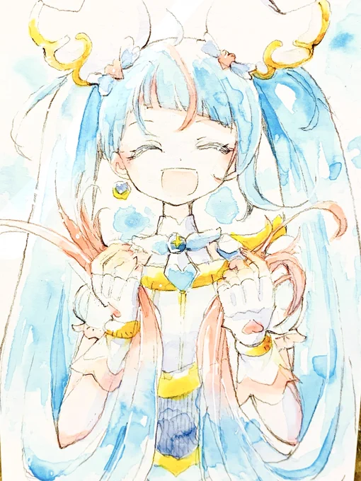 このソラちゃん #今年も残りわずかなので今年一番伸びた絵を貼る 