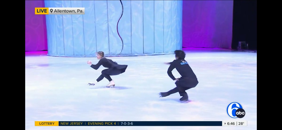 We’re going to lose <a href="/KScott6abc/">Katherine Scott</a> to <a href="/DisneyOnIce/">Disney On Ice</a>, I fear. 
She’s too good! 🙌🏾🩵