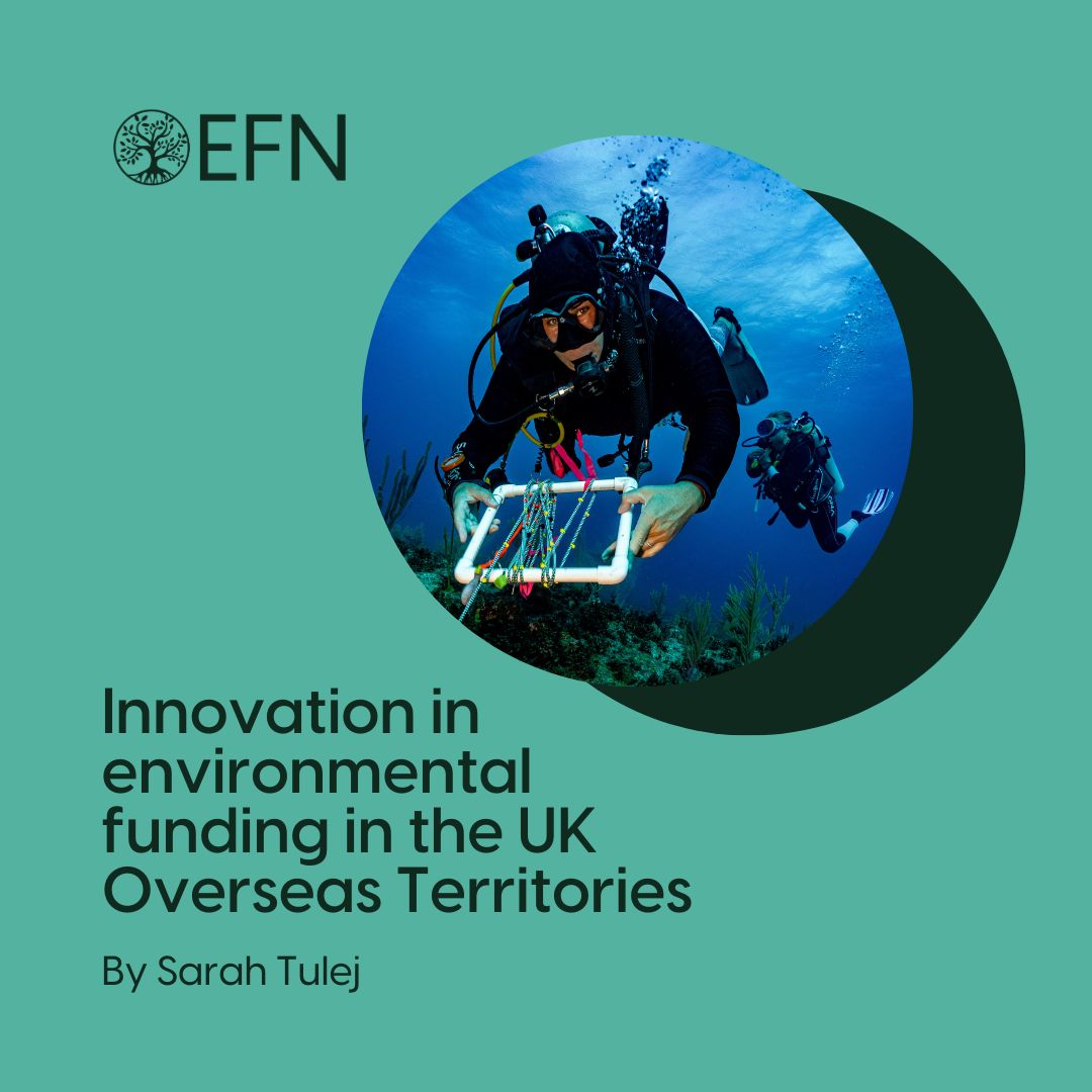The UKOTs are home to 94% of the UK’s endemic species but receive &lt;0.1% of environmental funding. 

Read Sarah <a href="/Tulej/">ً</a>'s blog exploring innovative ways 2 leaders are financing vital environmental work to protect the UKOTs.

Read more: buff.ly/3VEkqkJ