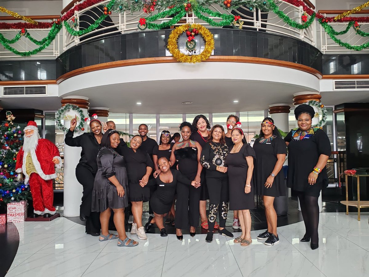 📷 The 16 Days of Activism may have come to an end, but at The Riverside Hotel, our commitment to the movement continues. 📷 Our team proudly dressed in all black with a touch of their unique heritage to honour the cause, standing united for a world free from violence.