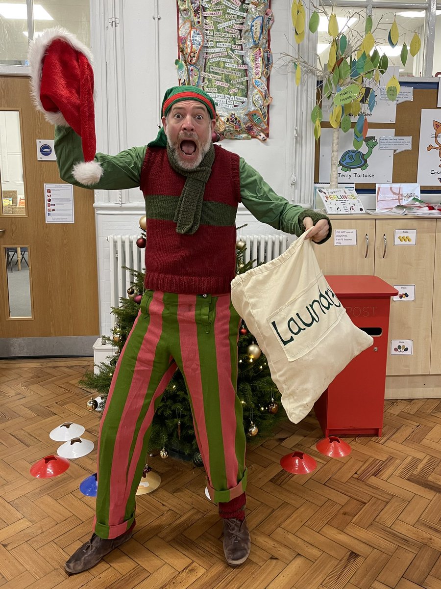 It’s Christmas!!! As usual Alfie the Elf is visiting Stannington then Stocksbridge Infant Schools, for Story Time!!!!