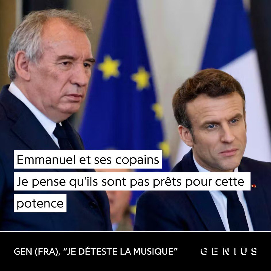 Gen premier ministre svp 🙏🏼🙏🏼🙏🏼