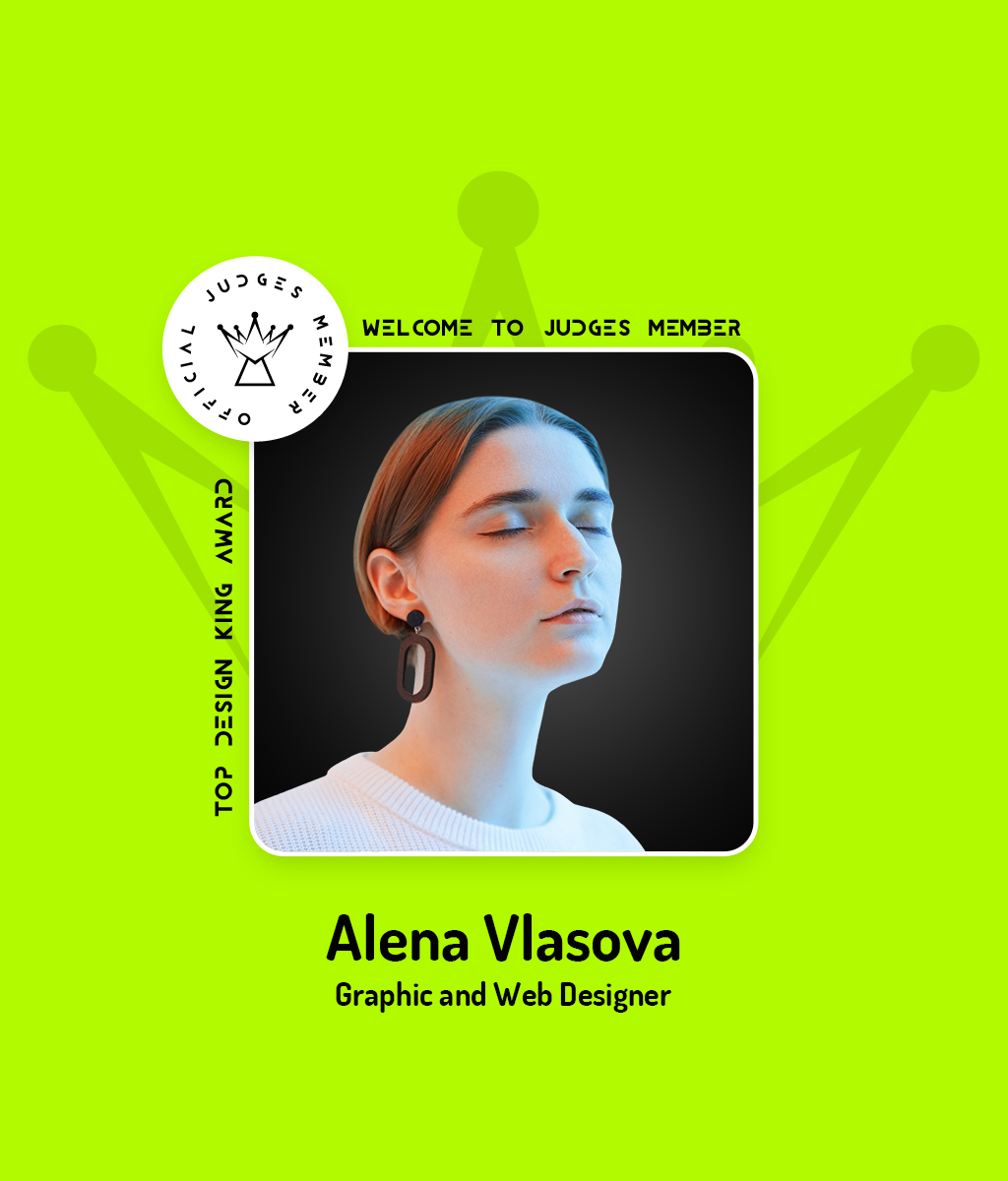 TopDesignKing's tweet photo. We're happy to share that Alena Vlasova, Web Designer has been selected as a jury member for the Top Design King Awards. We admire your contributions and are proud to have you as part of our group.
https://t.co/6W10EJCjaw

#topdesignking #jury #judges #juryteam #awards https://t.co/tcglM89Wlg