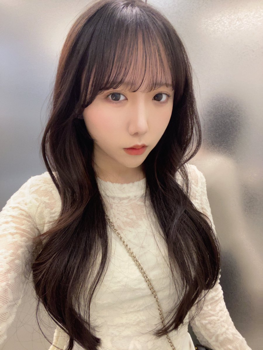 7NATADE's tweet image. ちょっと切ってもらった💇‍♀️
この巻き方かわいい🫨自分でやろうとしても絶対できないけど🥹