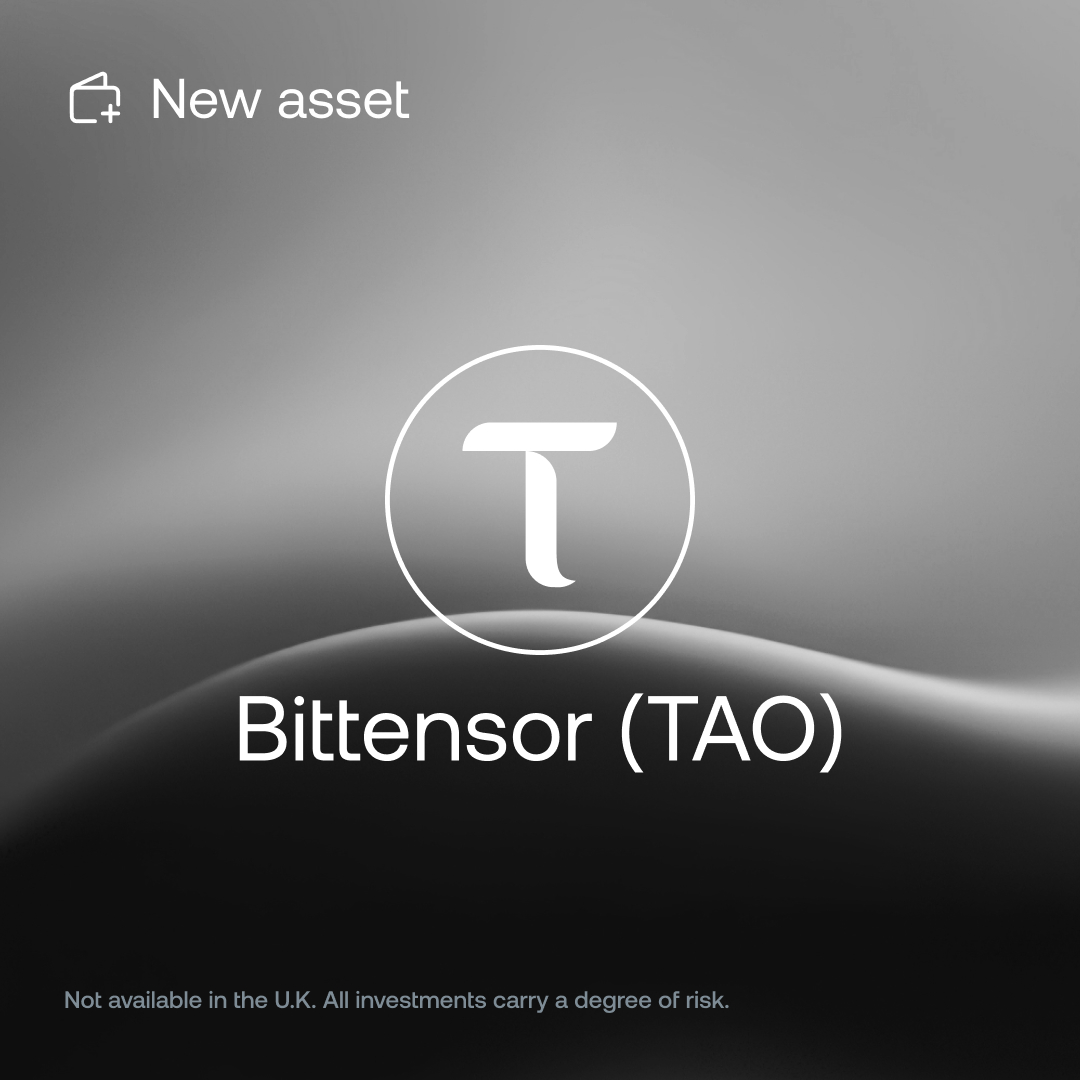 $TAO (<a href="/opentensor/">Openτensor Foundaτion</a>) is now available on Nexo.

▪️ Buy with card, Apple Pay or Google Pay
▪️ Borrow against your $ТАО
▪️ Swap with rewards
▪️ Spend globally with the Nexo Card

Get started: nexo.com/buy-bittensor-…