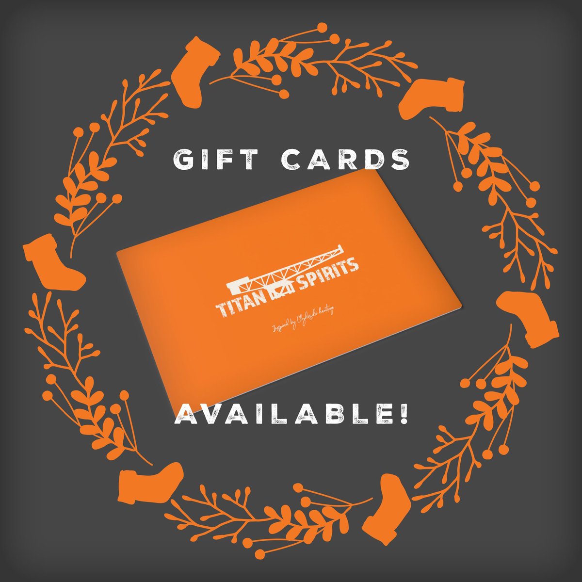 Gift the Gift of Titan! Gift cards are available to order anytime, and there's still time to order your bottle of Titan in time for guaranteed Christmas delivery if ordered before Monday the 16th!
#MerryChristmas #TitanRum #RumGifts #Scotland #ScottishRum