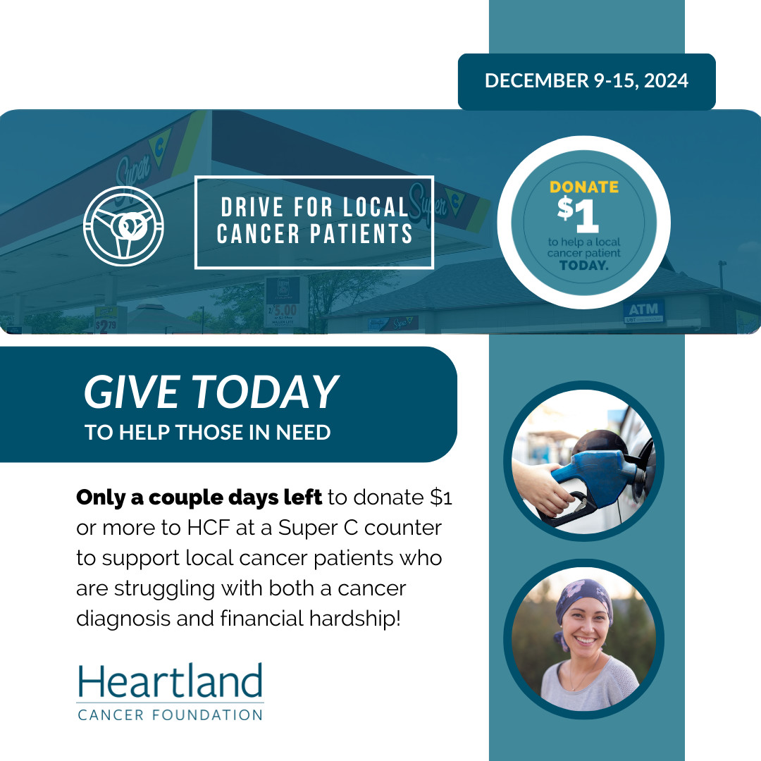 HeartlandCancer's tweet photo. ⛽ LINCOLN — Do you need to get gas this week? There are just a couple days left to swing by a Super C and support cancer patients in Nebraska while you fuel up and get what you need!

Cancer patients need our support! You can make a gift of $1 or more at the cash register. https://t.co/mMD6yIaupl