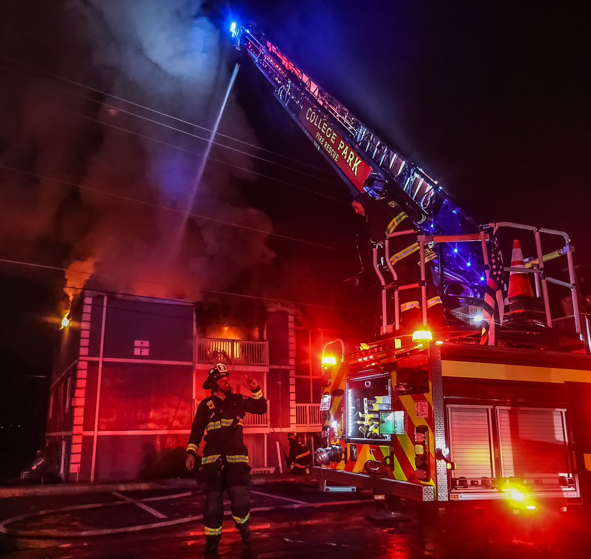 BREAKING: College Park and Atlanta Firefighters at the scene of an apartment fire on Godby Road. ajc.com <a href="/ajc/">Atlanta Journal-Constitution</a>