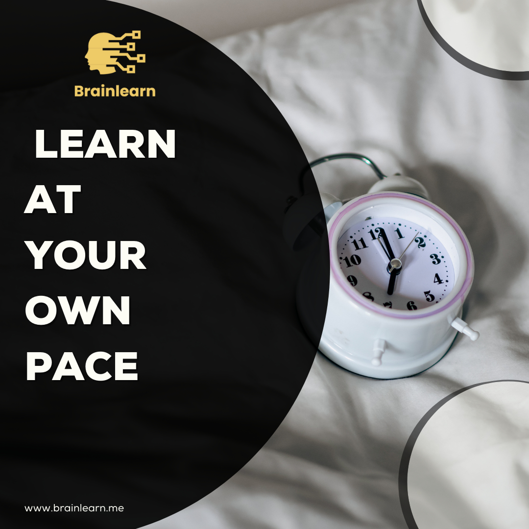 brainlearn_it's tweet image. ⌚️ Our courses are designed for you to learn anytime, anywhere.

💡 Don’t let time be a barrier to your education.

#SelfPacedLearning #UnlimitedEducation #BrainLearn