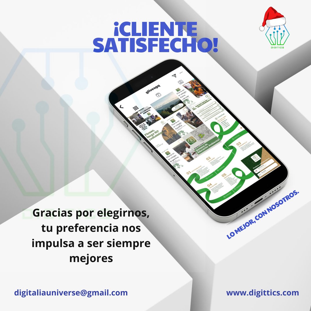 Digittics's tweet image. ⭐️ "Califico su trabajo con 95%"

#📈: Un aumento de más de 50% en la interacción en redes sociales y un crecimiento del 80% en seguidores en solo 3 meses. 🚀 ¡Juntos estamos haciendo la diferencia!

#MarketingDigital #DigiticsUniverse #MedioAmbiente #CrecimientoDigital 🌍