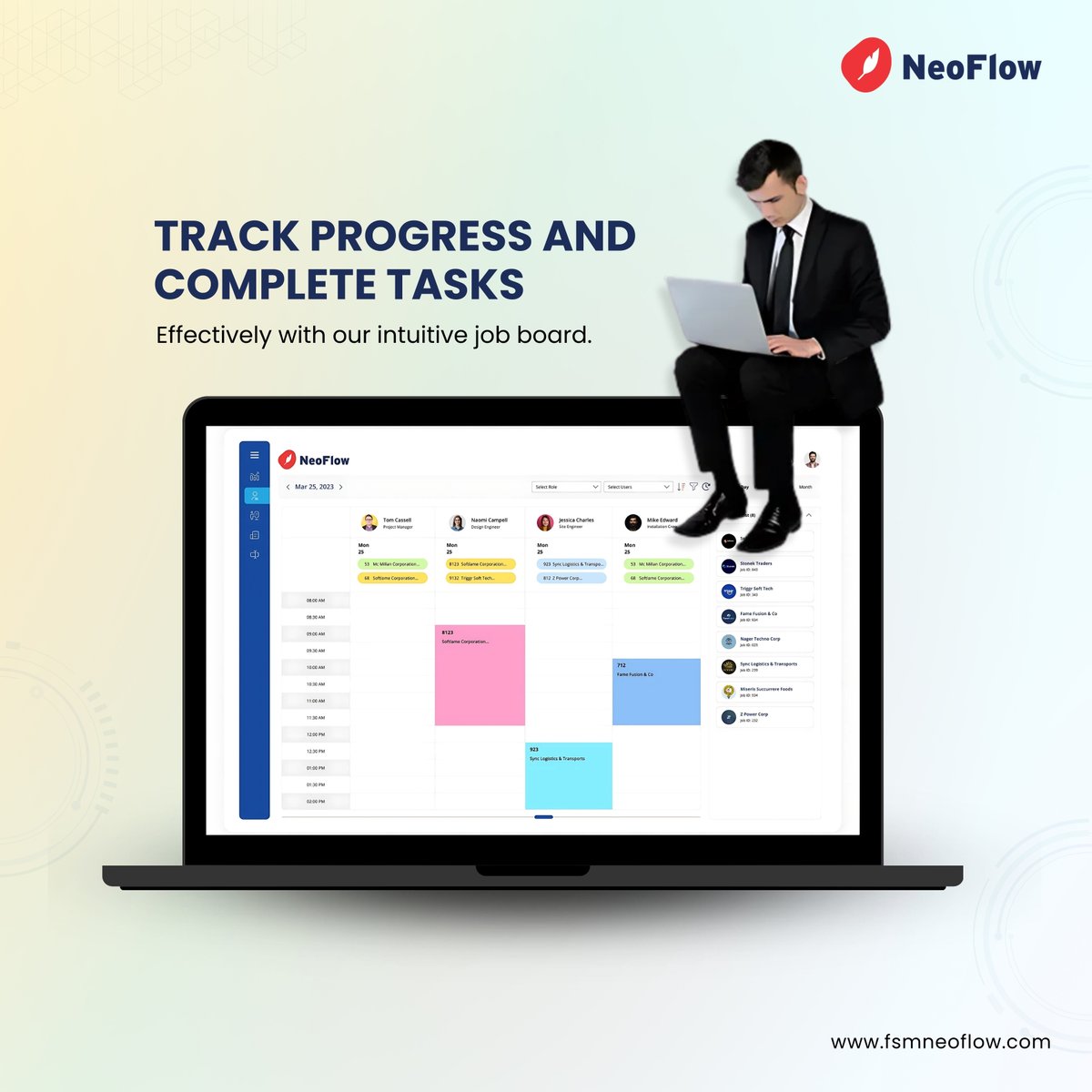 Neoflow_FSM's tweet image. 🌟 Amplify Productivity, Even Offline! 🌟

Track progress like a pro! 

🚀 Book your demo today at fsmneoflow.com

#NeoFlow #TaskManagement #WorkSmart #BusinessEfficiency #StreamlineYourWorkflow #ProductivityBoost #ProductivityUnleashed #WorkSmarter