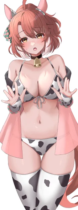 #今年も残りわずかなので今年一番伸びた絵を貼る直近ですが、牛ダンツちゃんでした 