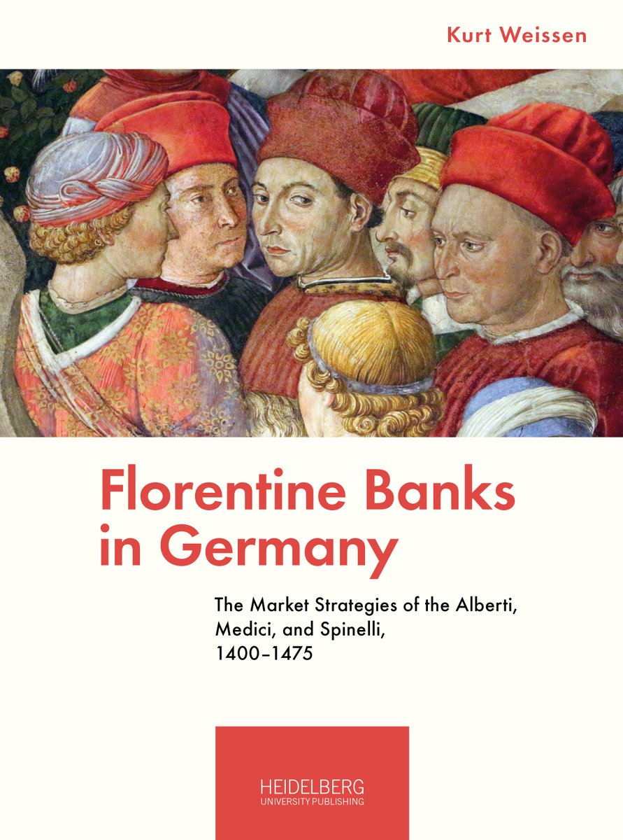 heiUP presents the translation of Kurt Weissen's highly regarded book on Germany's connection to the payment system for the cashless processing of money transfers to the Roman Curia in the 15th century: doi.org/10.17885/heiup… #Economichistory #Medici  #PapalFinance #Bankhistory