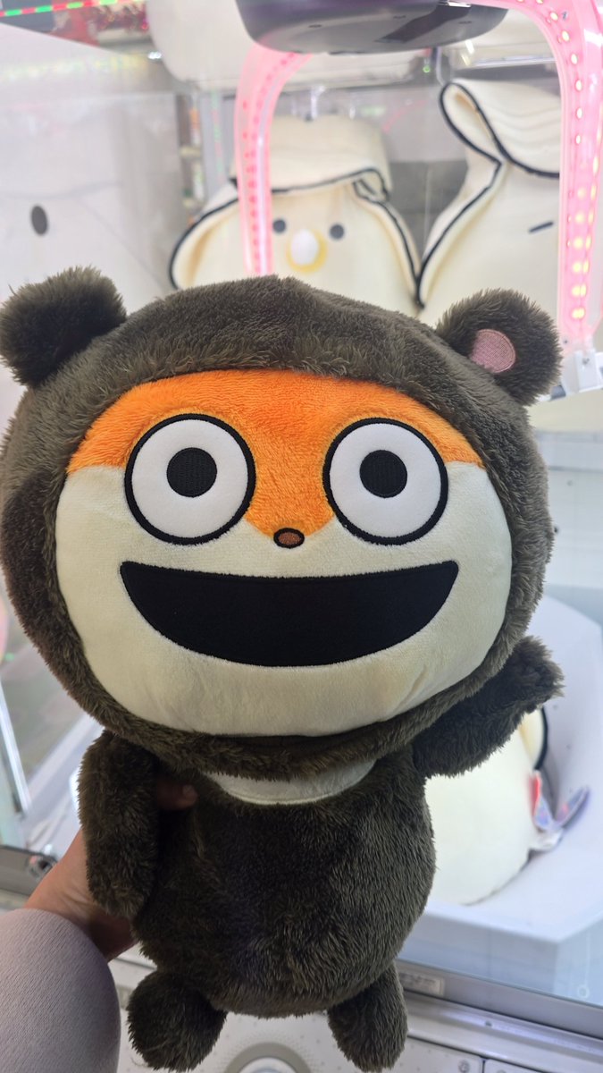 くまねずみたん取れた😭♥️めちゃんこかわい～！！！わたしが取れなくて泣きそうになってたときに😂声かけてくれたお姉さんも取れてますよーに…！！