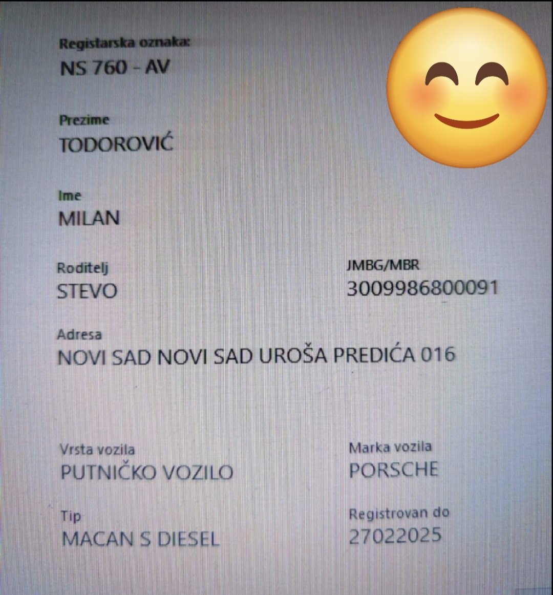 mirkotopalovic7's tweet photo. Vozač poršea koji gazi ljude u Novom Sadu https://t.co/pvshnk3BwA