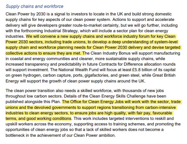 To deliver the Clean Power Action plan, it is vital that we invest in the skills and resilience of the workforce.

We look forward to working with the government to ensure that happens.