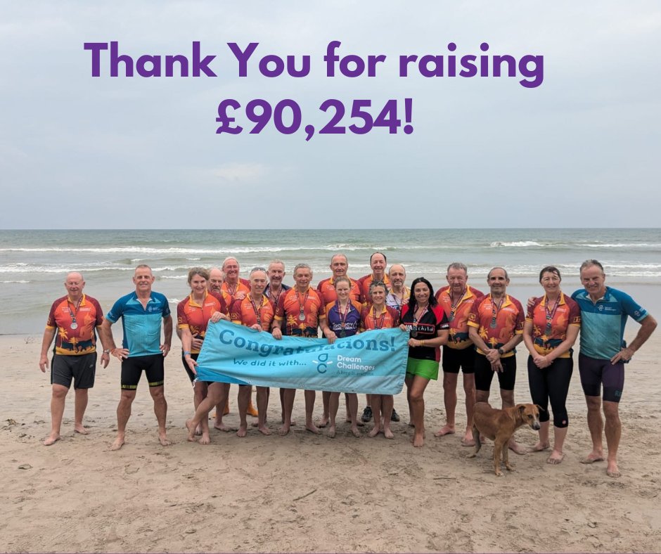 We wanted to share the amazing news that the fundraising total from the Sri Lanka Cycle Challenge now stands at £90,254!

Also, a special Thank You to Roger Kirby and Roland Morley for their help, support, money raised and  enthusiasm for spreading the word about our trek 🙌