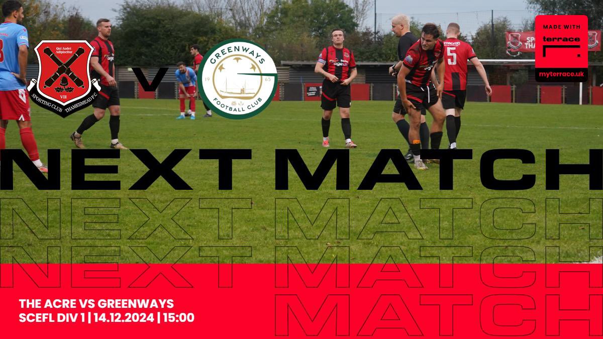 Countdown to the weekend and the first team return home tomorrow.

🆚<a href="/GreenwaysFC/">Greenways FC</a>
⏰3pm kick off
📍<a href="/Masher_Brothers/">Masher Brothers Ltd</a> community stadium
🏆<a href="/SCEFLeague/">Presence & Co. SCEFL League</a> div 1 clash

#UTA