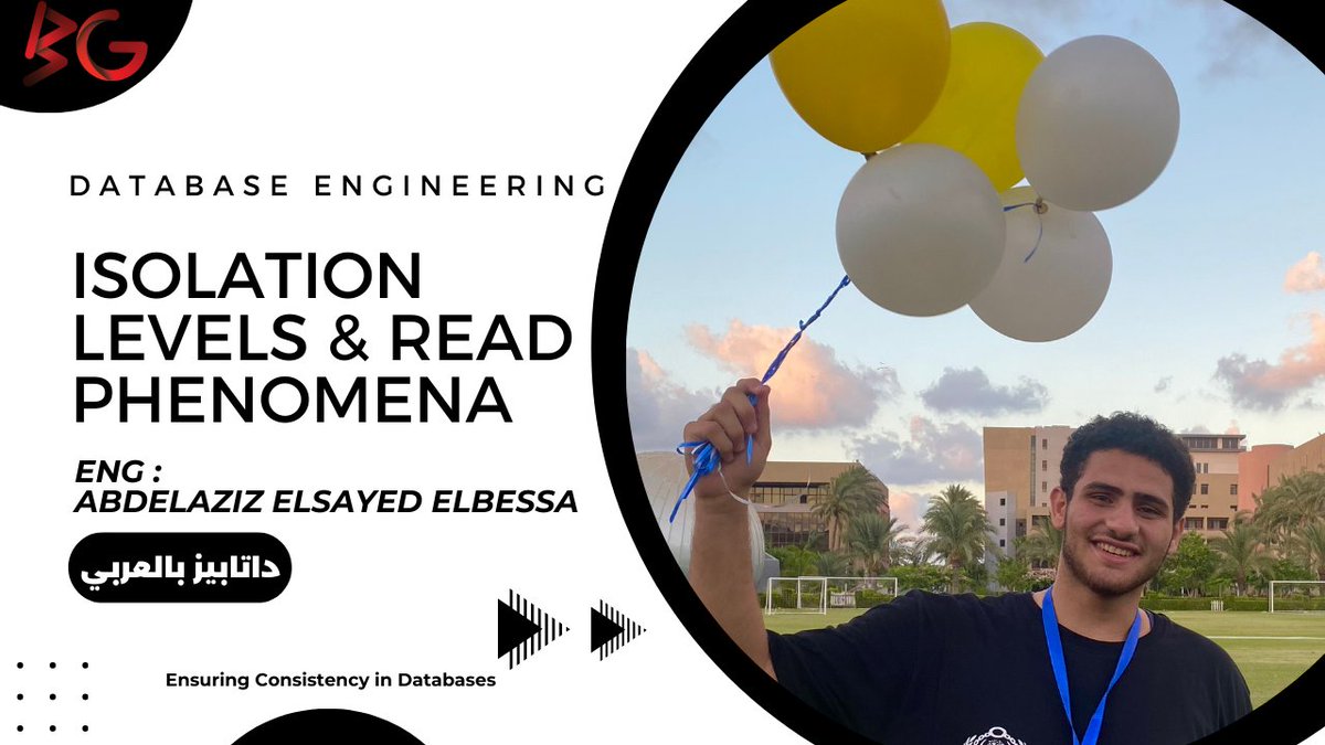 يا أهلاً بالناس الحلوة اللي مستنية سلسلة Database Engineering بالعربي مع بسه
النهارده معانا تالت Blog في السلسلة، وهنغوص فيها أكتر عن موضوع Isolation، ونعرف يعني إيه Read Phenomena، وإزاي نقدر نحل المشاكل دي باستخدام Isolation Levels اللي بتوفرها الـDatabase و ده هيكون تالت حرف