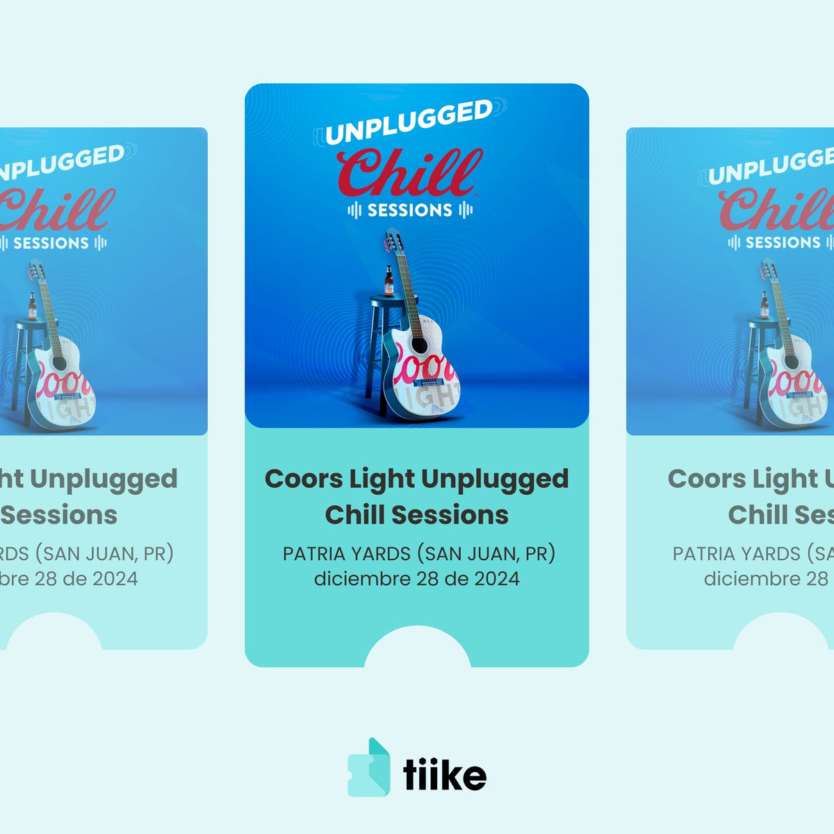 ¡Prepárate para una experiencia musical como ninguna otra! Disfruta de performances íntimos y frescos donde tus artistas favoritos reinterpretarán sus canciones de una manera unplugged, en un ambiente relajado, lleno de frescura y buenas vibras. RSVP 🎟️  en