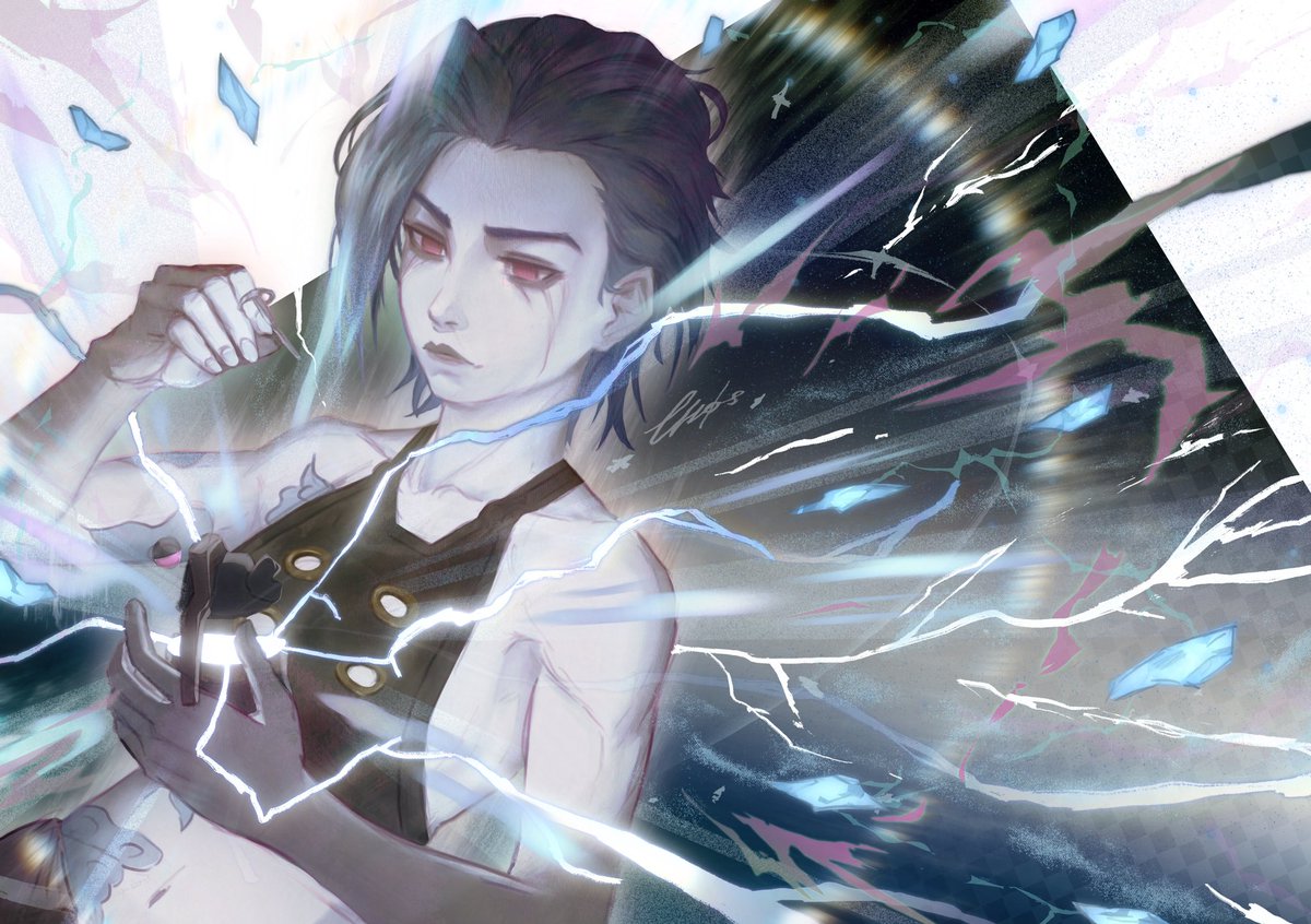 gh0s2001's tweet photo. [ Break the cycle ]

#Arcane #ArcaneSeason2 #jinx #jinxfanart #arcanejinx https://t.co/j9AsphVePX