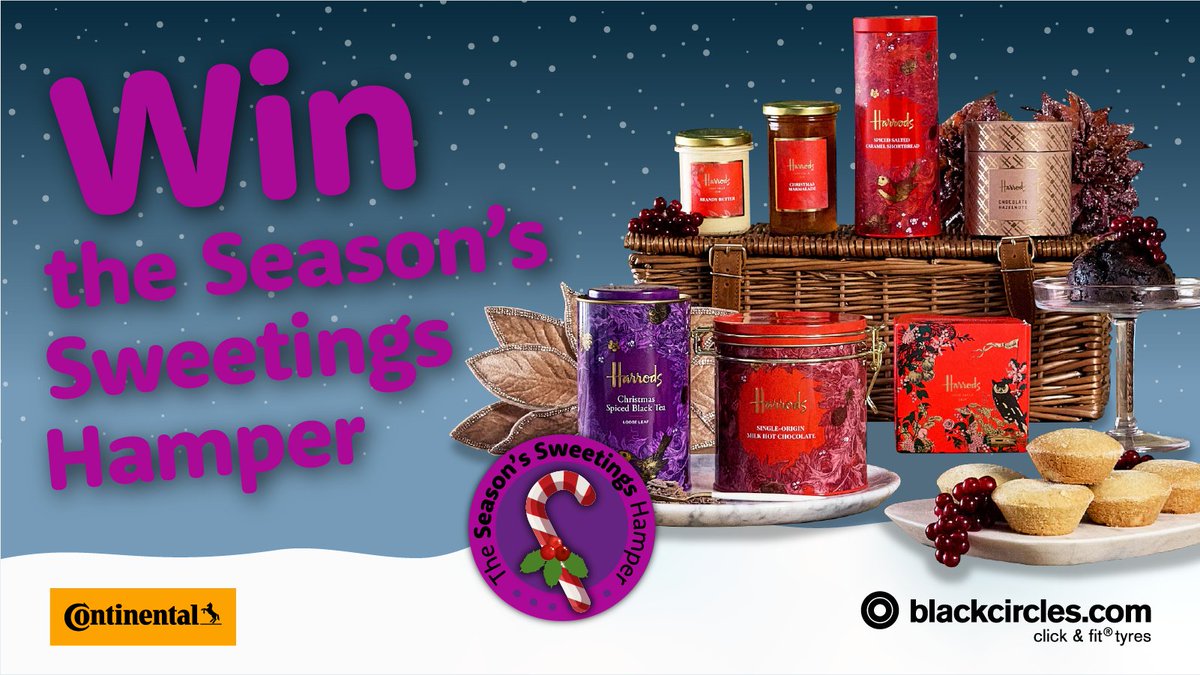 🍬 GIVEAWAY 🍬 

Win this delightful Harrods hamper filled with delicious nibbles, from yummy jams to traditional mince pies and shortbread, the perfect treat for a sweet tooth ✨

To enter:
Let us know, what's your favourite festive snack?

T&amp;Cs in the bio.
[Ends Dec 16th].