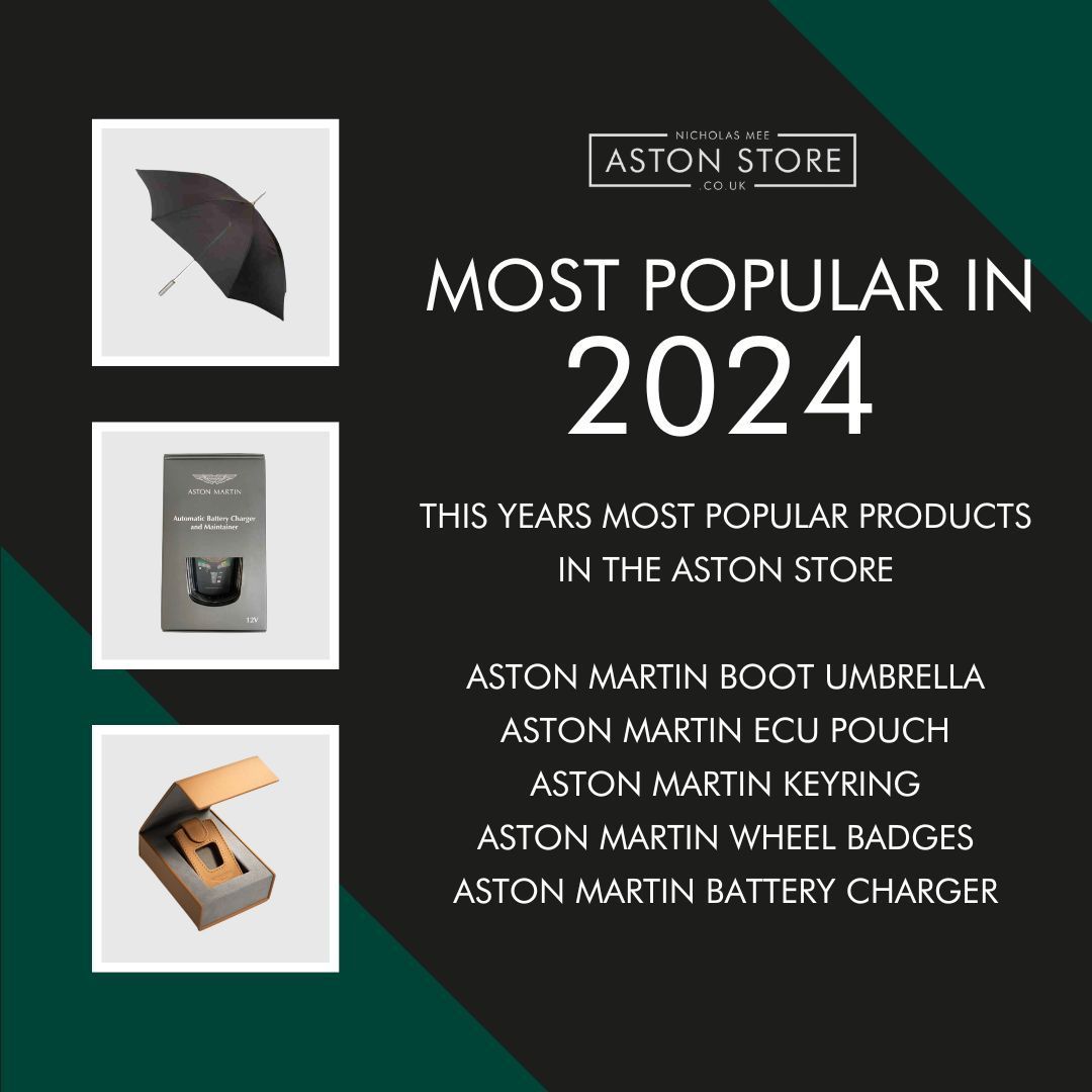 nicholas_mee's tweet photo. Our most popular products from Aston Store in 2024!
There's still time to get yours! Order before 20th December from Aston Store to get yours in time for Christmas
Browse our range here: https://t.co/oKEMt3D1hA
#astonstore #astonmartin #christmasgifts #mostpopular https://t.co/G7GzXJEWzE