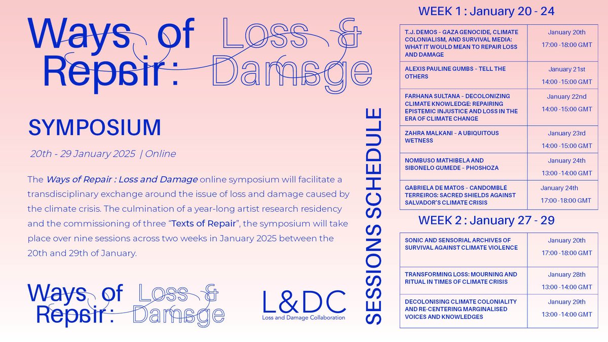 Loss and Damage Collaboration (L&DC) tweet media