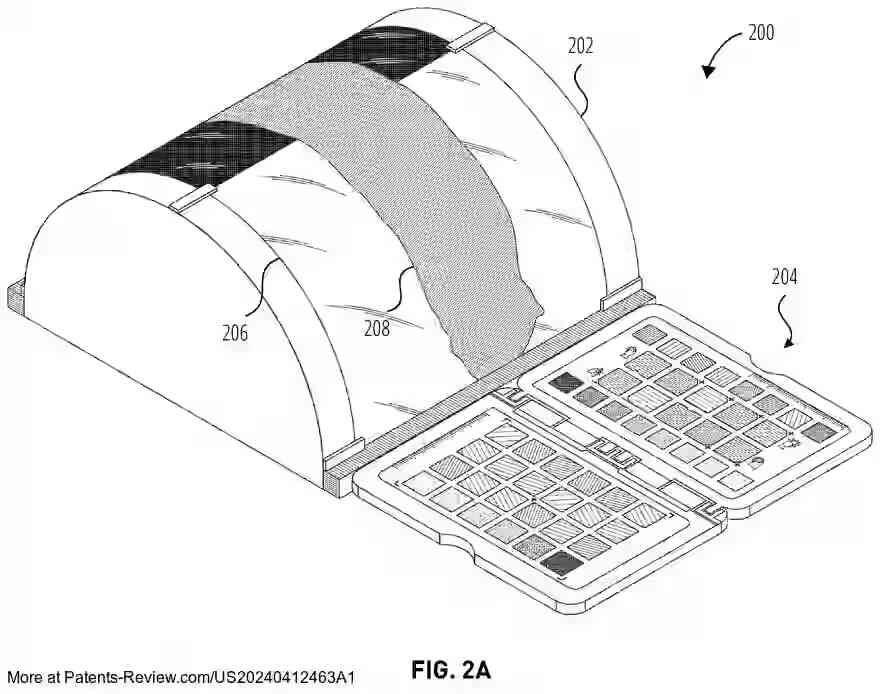 PatentPulse's tweet image. L'Oréal's latest patent application #US20240412463A1 explores neural rendering of makeup using in vitro cosmetic analysis. The tech uses neural descriptors to render makeup on images, enhancing virtual try-ons. #NeuralRendering #MakeupTech $LRLCY #PatentApplication