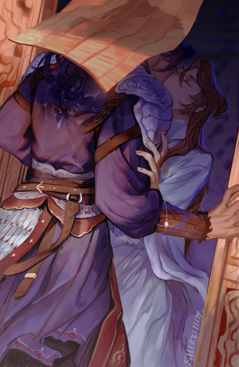 sitervlitoy_art's tweet image. "...it's a good thing for them to stick together to each other like glue."
#qiangjinjiu #将进酒