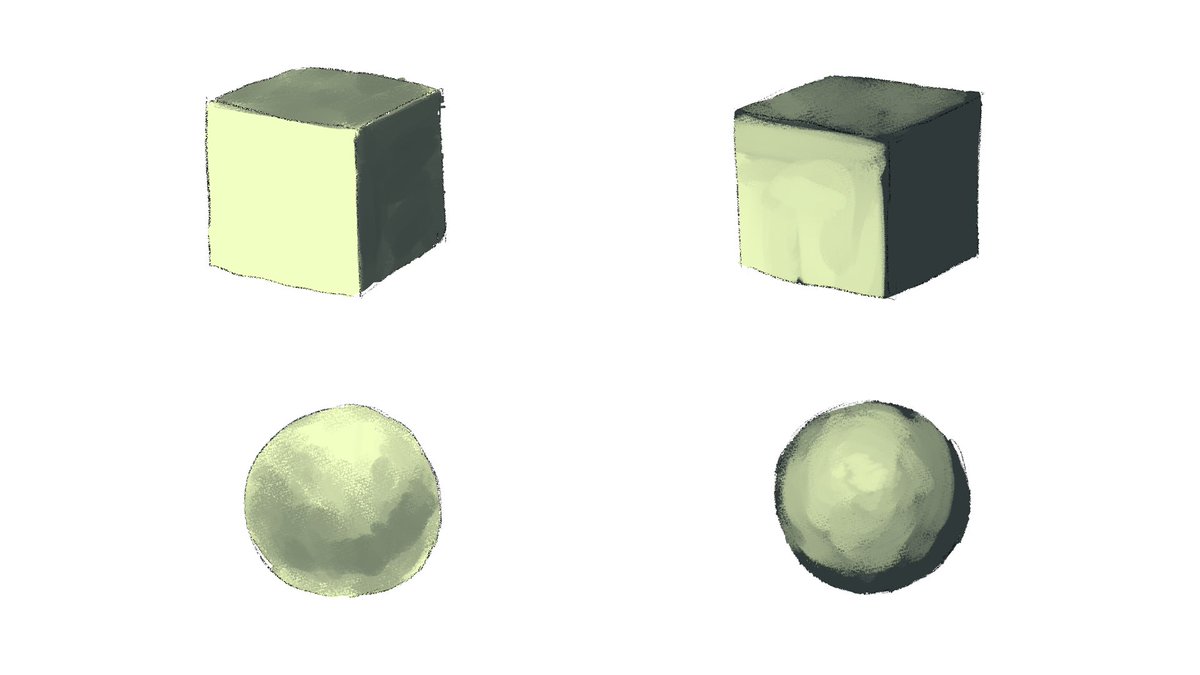 ついこの間まで、影をつける、という気持ちで絵を描いていたけど、綺麗って思う時、光で知覚しているなと思い光を描きたいなと思った。それで光を描くようにしたらすごく求めている絵が描けるようになった。そういえばファイルもそう。場面画面作りとライティングも前と考え方さえ変わった気がする。