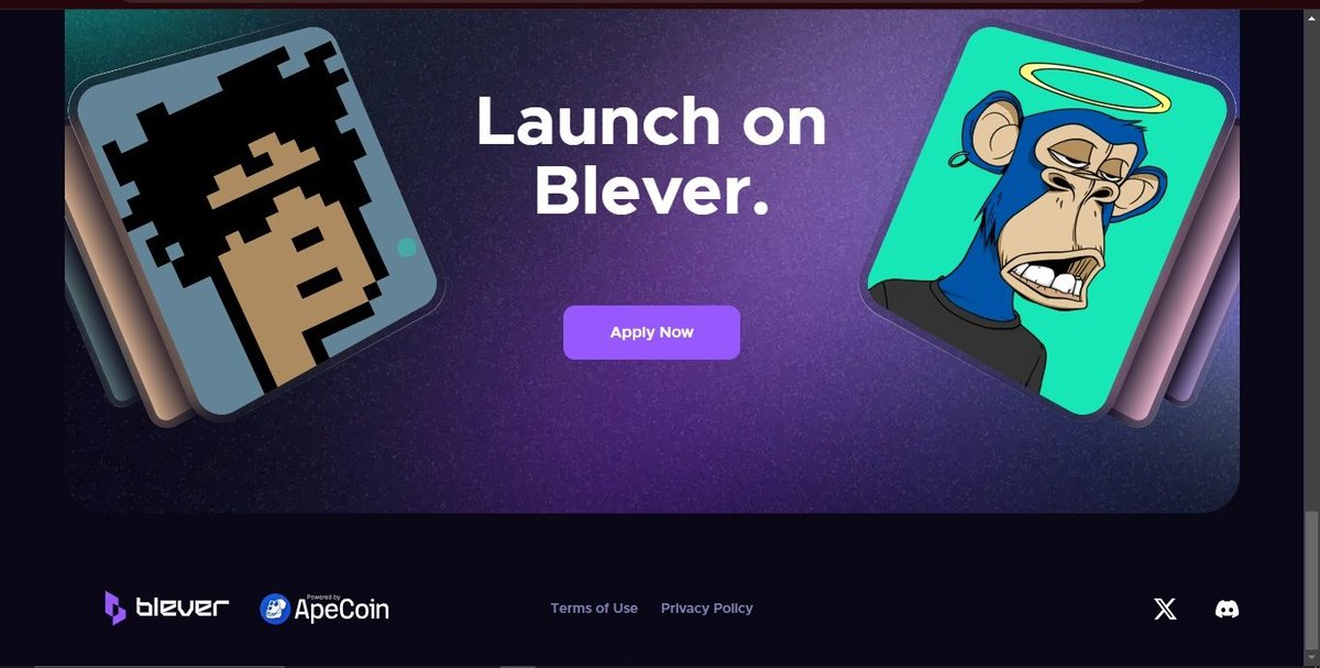 WiseCnxpt's tweet photo. Yooo.
Heard of a platform that allows you create, develop your digital asset in a simple way? 
And also engage and grow your community?qa++a
Let's talk about blever

@apecoin @bleverxyz @ThankApe https://t.co/bBMFm4yUDI