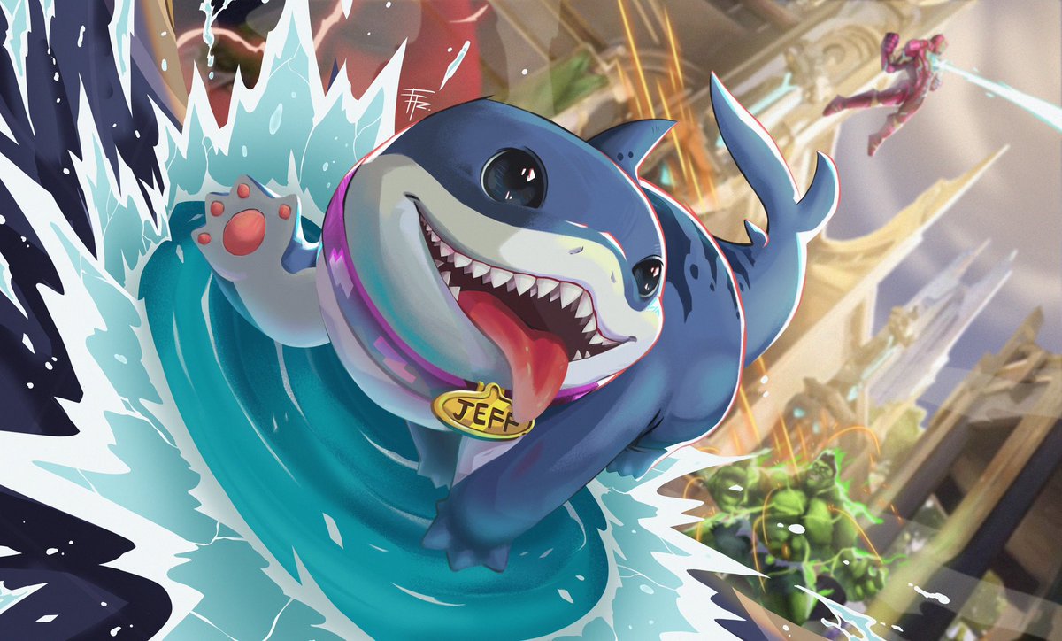 FenFenz_'s tweet photo. Jeff is a good boy

@MarvelRivals #MarvelRivals #JefftheLandShark https://t.co/xvup4rZDu2