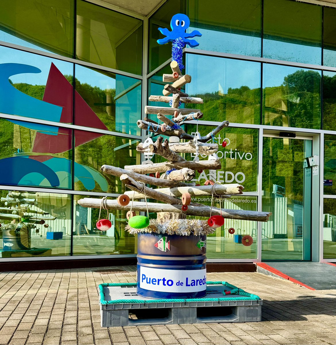 #original #Navidad  #puerto #deportivo