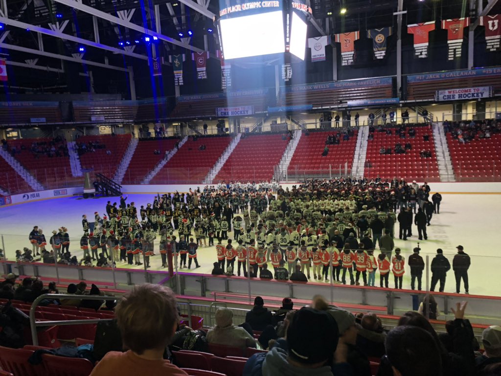 Hockey is for the crazy ones. Calvin’s in lake placid and Kennedy is in Ottawa.  Hockey tournaments start Friday mornings